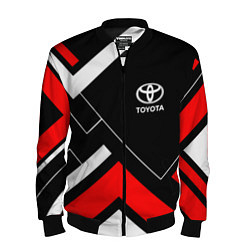 Бомбер мужской Toyota, цвет: 3D-черный