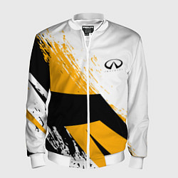Бомбер мужской Infinity Инфинити Z, цвет: 3D-белый