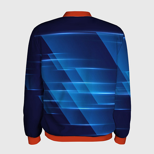 Мужской бомбер Nissan / 3D-Красный – фото 2