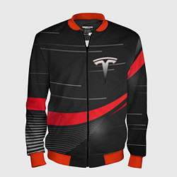 Мужской бомбер TESLA ABSTRACT ТЕСЛА СПОРТ