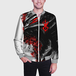 Бомбер мужской BERSERK БЕРСЕРК, цвет: 3D-меланж — фото 2