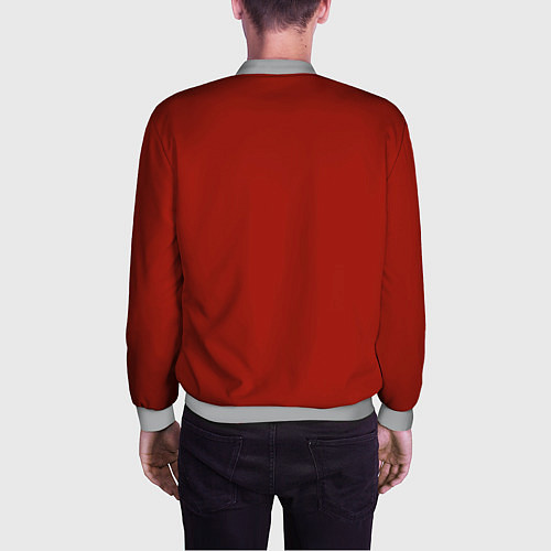 Мужской бомбер Годжо Магическая Битва арт02 / 3D-Меланж – фото 4