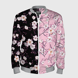 Бомбер мужской САКУРА SAKURA ВИШНЯ, цвет: 3D-меланж