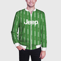 Бомбер мужской Jeep, цвет: 3D-белый — фото 2