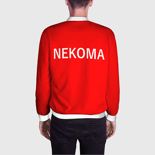 Мужской бомбер НЕКОМА 12 NEKOMA / 3D-Белый – фото 4