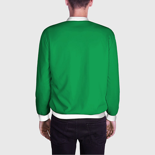 Мужской бомбер Адыгея / 3D-Белый – фото 4