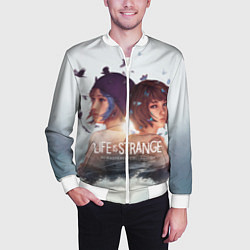 Бомбер мужской Life is strange Remaster, цвет: 3D-белый — фото 2