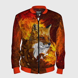 Мужской бомбер Огненный Лис