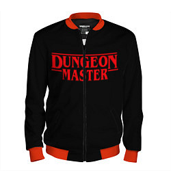Бомбер мужской Stranger Dungeon Master, цвет: 3D-красный