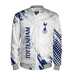 Бомбер мужской TOTTENHAM HOTSPUR, цвет: 3D-меланж