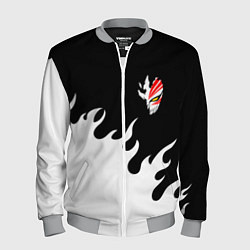 Бомбер мужской BLEACH FIRE БЛИЧ ОГОНЬ, цвет: 3D-меланж