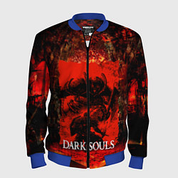 Бомбер мужской DARK SOULS GAME STORY, цвет: 3D-синий