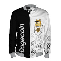 Мужской бомбер DOGECOIN DOGE КАРМАН