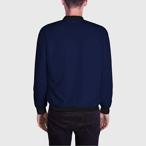 Мужской бомбер Leo Messi Лео Месси 10 / 3D-Черный – фото 4