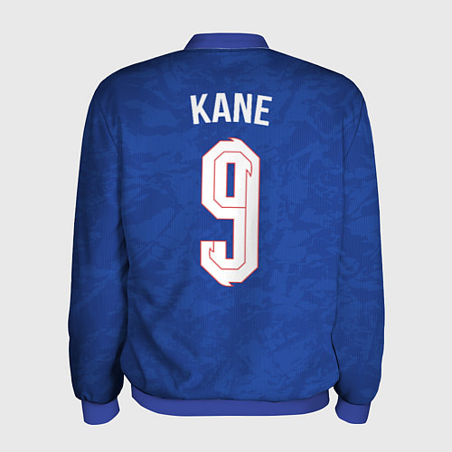 Мужской бомбер Выездная Форма Гарри Кейна / 3D-Синий – фото 2