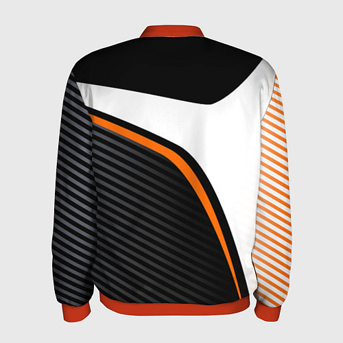 Мужской бомбер KTM MOTORCYCLES КТМ МОТОЦИКЛ / 3D-Красный – фото 2