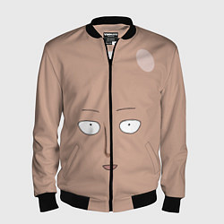 Бомбер мужской Сайтама One-Punch Man, цвет: 3D-черный