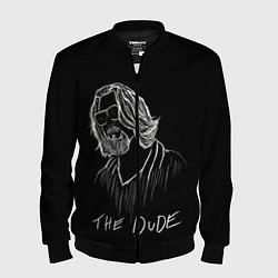 Бомбер мужской THE DUDE Большой Лебовски, цвет: 3D-черный