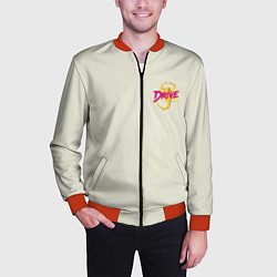 Бомбер мужской Drive - Скорпион Спина, цвет: 3D-красный — фото 2