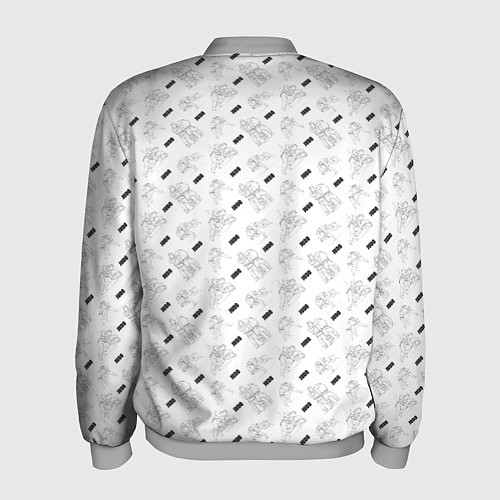 Мужской бомбер JUDO / 3D-Меланж – фото 2