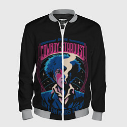 Бомбер мужской Ковбой Бибоп Ретро, цвет: 3D-меланж