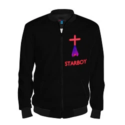 Бомбер мужской STARBOY - The Weeknd, цвет: 3D-черный