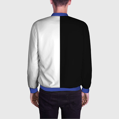 Мужской бомбер PITBULL SYNDICATE ПИТБУЛЬ / 3D-Синий – фото 4