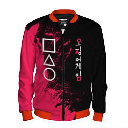 Бомбер мужской Ojingeo Geim, цвет: 3D-красный