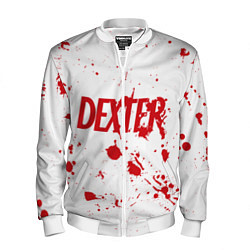 Мужской бомбер Dexter logo Декстер брызги крови