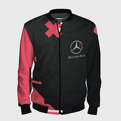 Бомбер мужской Мерседес Mersedes, цвет: 3D-черный