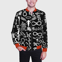 Бомбер мужской ТОКИЙСКИЕ МСТИТЕЛИ ЛОГОБОМБИНГ TOKYO REVENGERS LOG, цвет: 3D-красный — фото 2