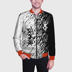Бомбер мужской Anime Berserk, цвет: 3D-красный — фото 2