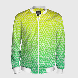 Мужской бомбер Витражная мозаика