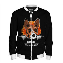 Мужской бомбер Басенджи Basenji