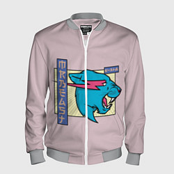Бомбер мужской Mr Beast Japan Full Print, цвет: 3D-меланж