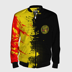 Бомбер мужской Кобра Кай Cobra Kai, цвет: 3D-черный