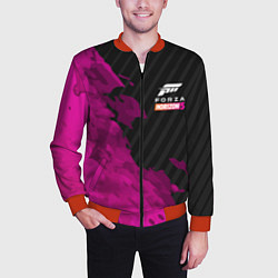 Бомбер мужской Forza Horizon 5 Форза Хорайзен 5, цвет: 3D-красный — фото 2