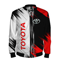 Бомбер мужской Toyota Sport Auto, цвет: 3D-черный