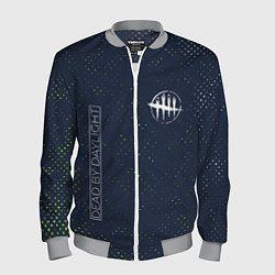 Мужской бомбер DEAD BY DAYLIGHT Потертости