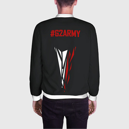 Мужской бомбер G2 Jersey Pro 202223 / 3D-Белый – фото 4