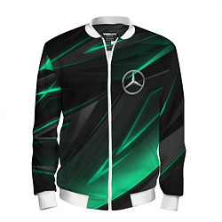 Мужской бомбер MERCEDES-BENZ AMG NEON STRIPES PETRONAS