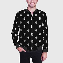 Бомбер мужской Mono Black Dope Camo Dope Street Market, цвет: 3D-черный — фото 2