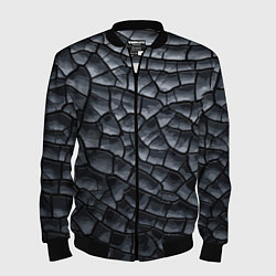 Бомбер мужской Fashion pattern 2022, цвет: 3D-черный