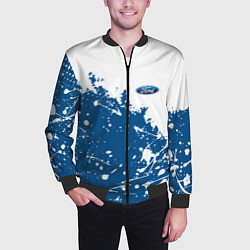 Бомбер мужской Ford форд, цвет: 3D-черный — фото 2