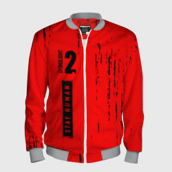 Мужской бомбер ДАИНГ ЛАЙТ 2 Брызги Вертикально