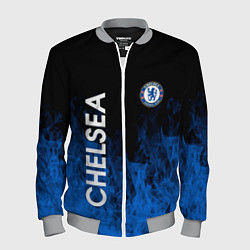 Бомбер мужской Chelsea пламя, цвет: 3D-меланж
