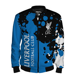 Бомбер мужской Liverpool Краска, цвет: 3D-черный