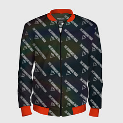 Бомбер мужской The Devil wears prada pattern, цвет: 3D-красный