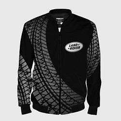 Мужской бомбер Land Rover tire tracks