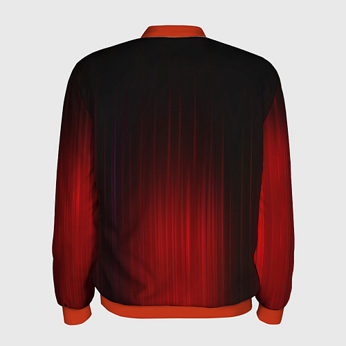 Мужской бомбер Volkswagen art / 3D-Красный – фото 2